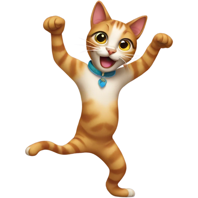 dancing cat emoji