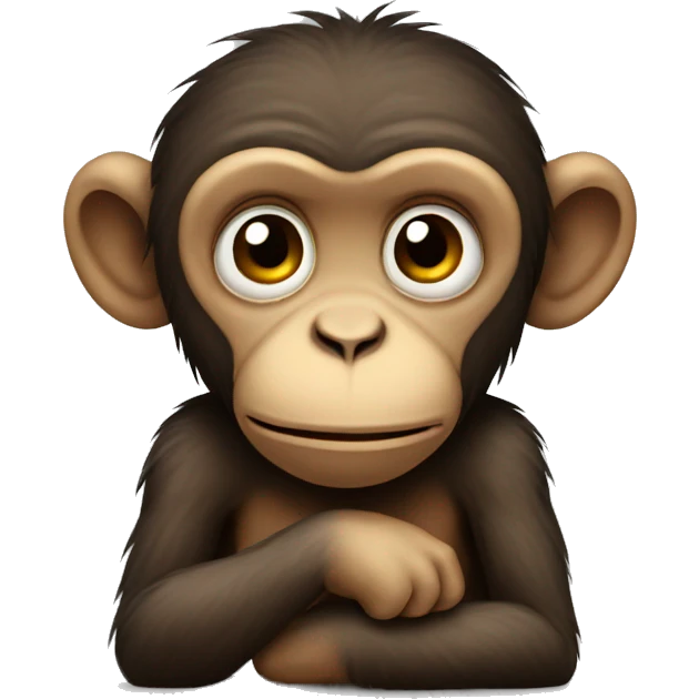 sad monkey emoji