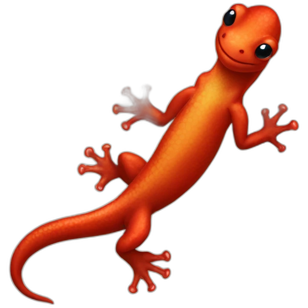 red salamander emoji