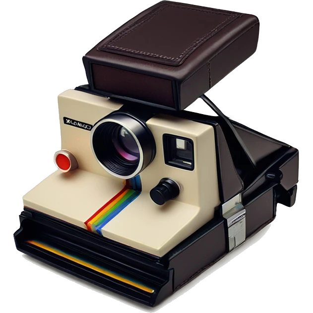 Sx-70 foldable polaroid  emoji