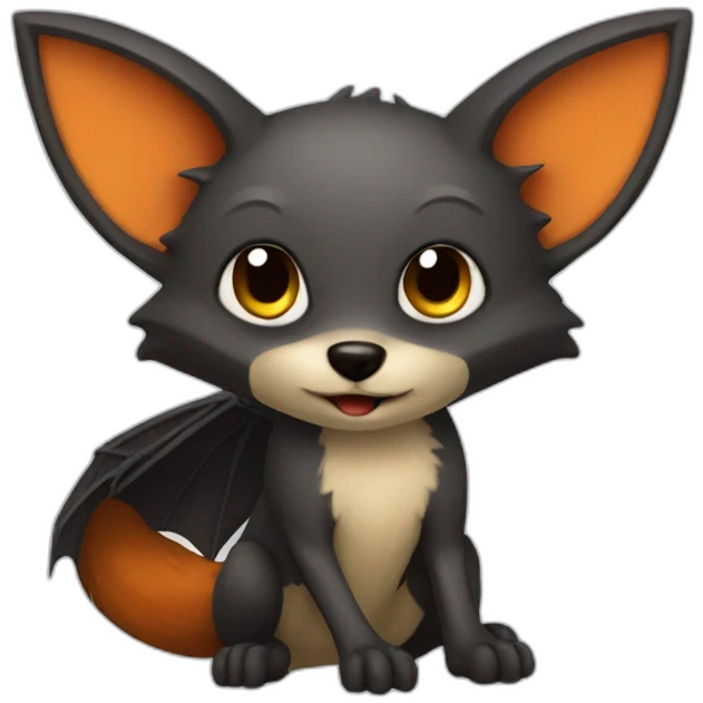 bat fox emoji