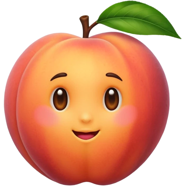 suggestive peach emoji