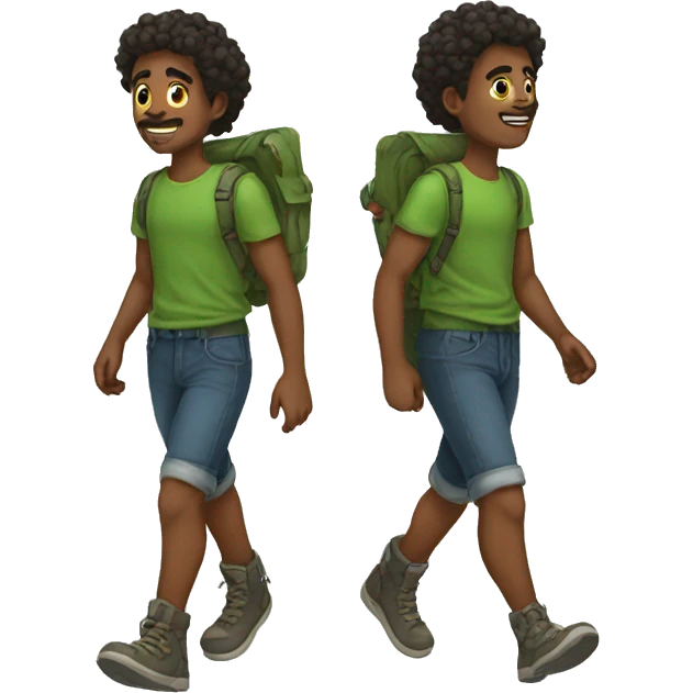Walking sprites emoji