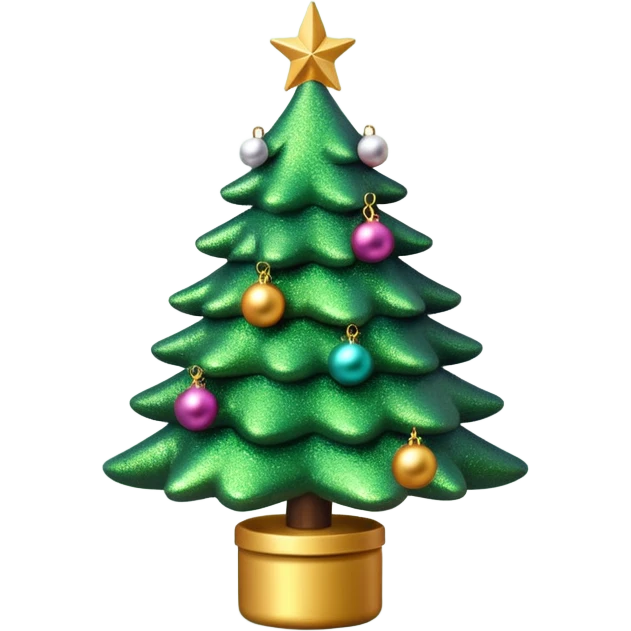 Christmas tree toy emoji