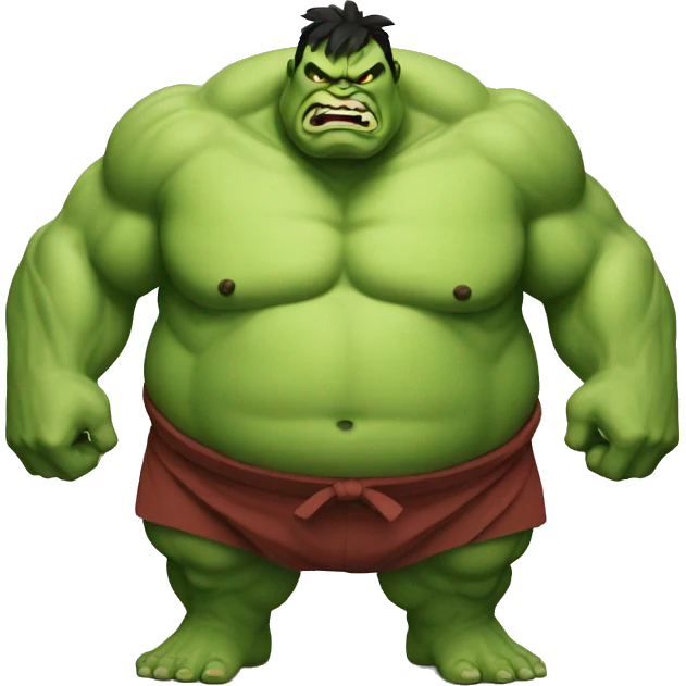 Sumo hulk emoji