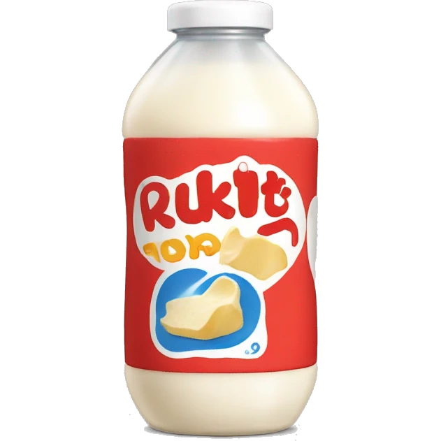 Yakult bottle emoji