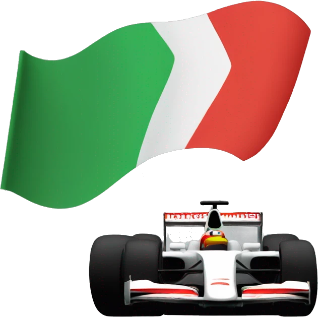Formula one flag emoji