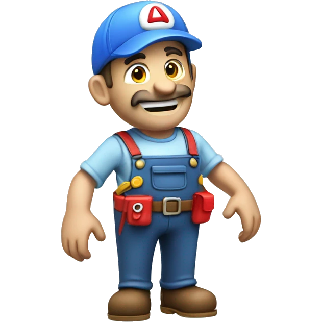 3 d plumber emoji