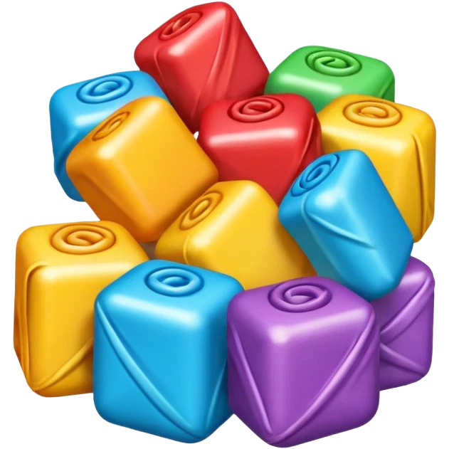 candy wrapped emoji
