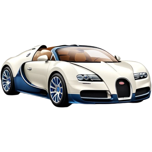 Bugati araba emoji