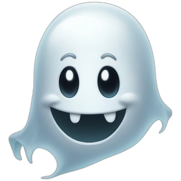 happy ghost emoji