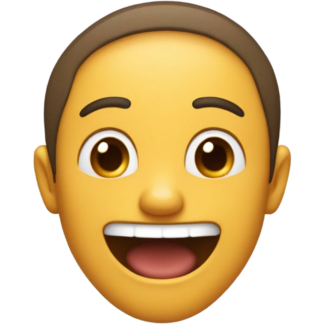 Laughing beyond comprehension emoji