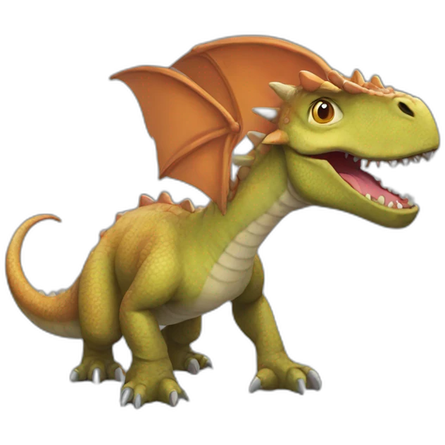 Dinosaur-Dragon emoji