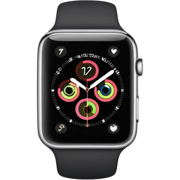 An apple watch emoji