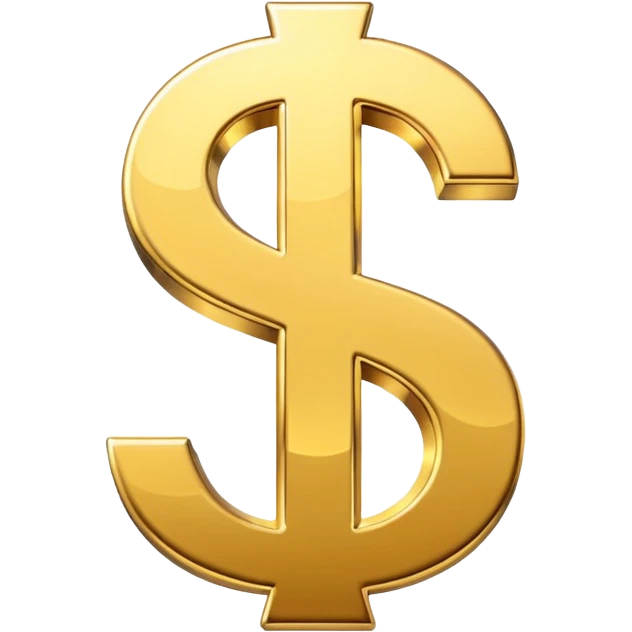 Dollar sign emoji