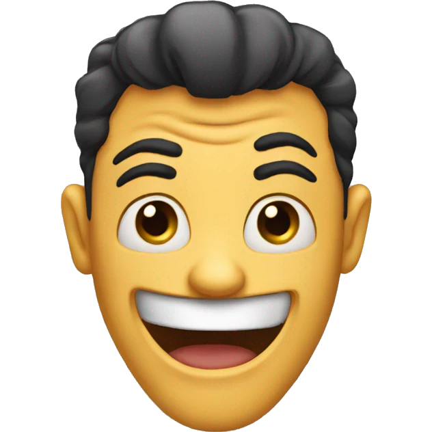 Freaky face emoji emoji