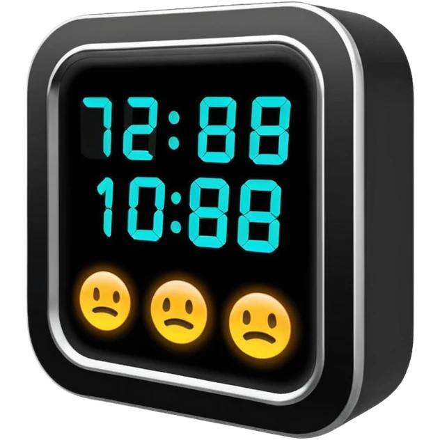 time 12:40 emoji