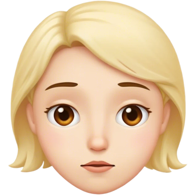 Bashful emoji