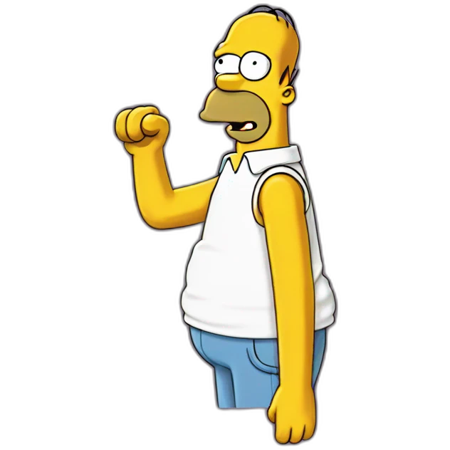 Homer simpson emoji