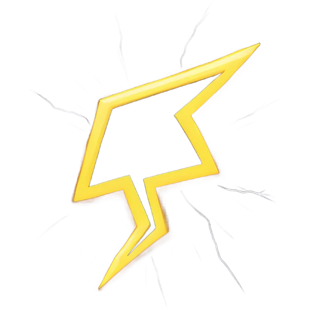 Lightning emoji