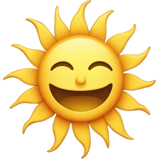 sun with moon emoji