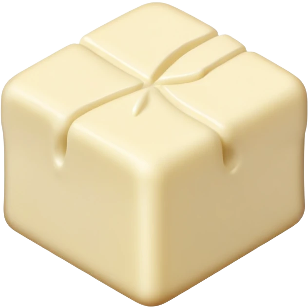 White chocolate  emoji