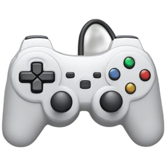 Gaming joystick emoji