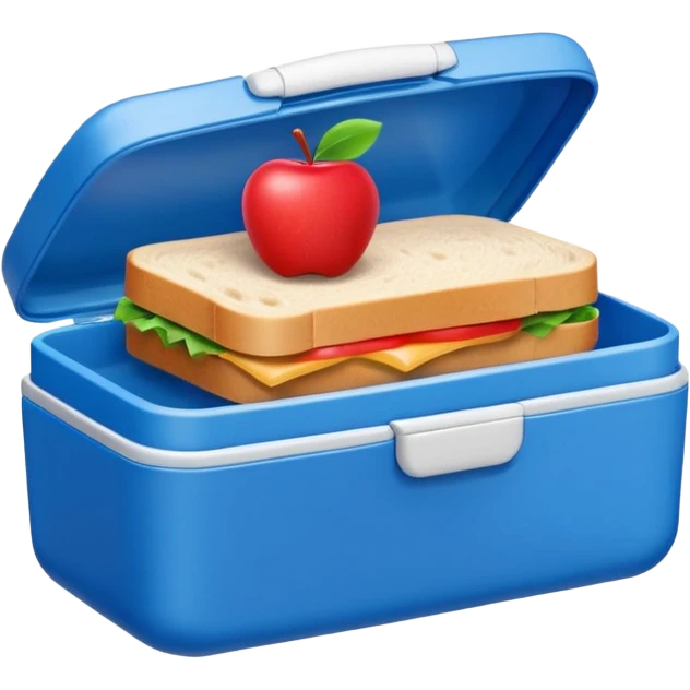 lunch box of kid emoji