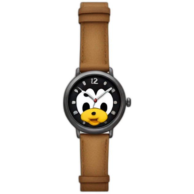 Walt Disney Watch Mickey Mouse emoji