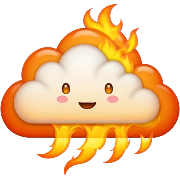 om fire emoji