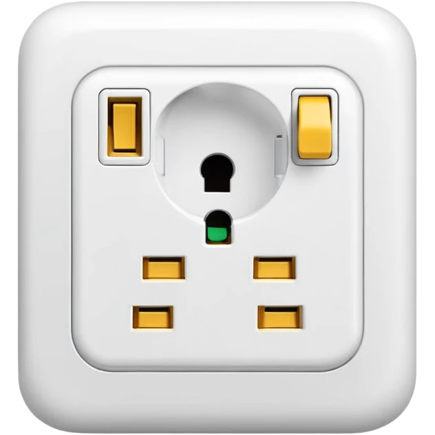 white plug socket emoji