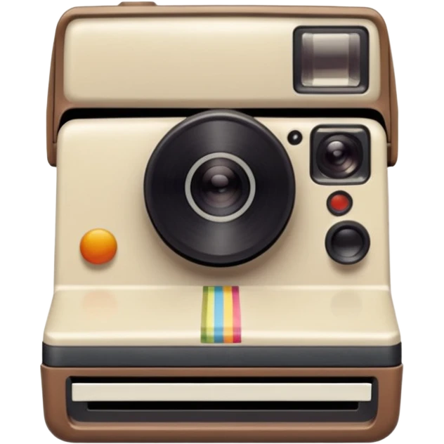 Polaroid photo emoji