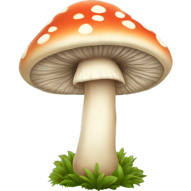 Cottagecore mushroom emoji
