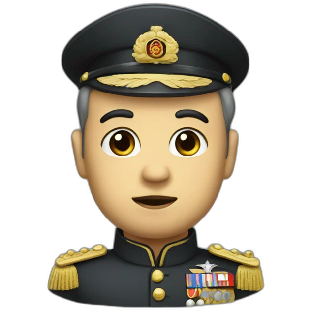 cute dictator emoji
