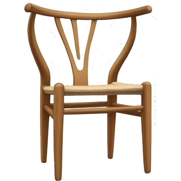 wishbone chair emoji