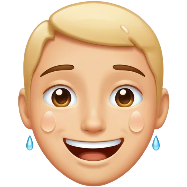 Happy tears emoji