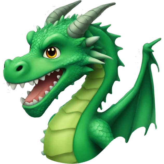 Green dragon emoji