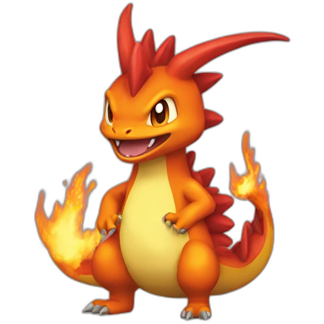 Dracaufeu pokemon emoji