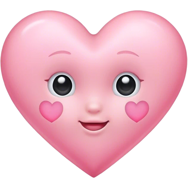 baby pink heart emoji