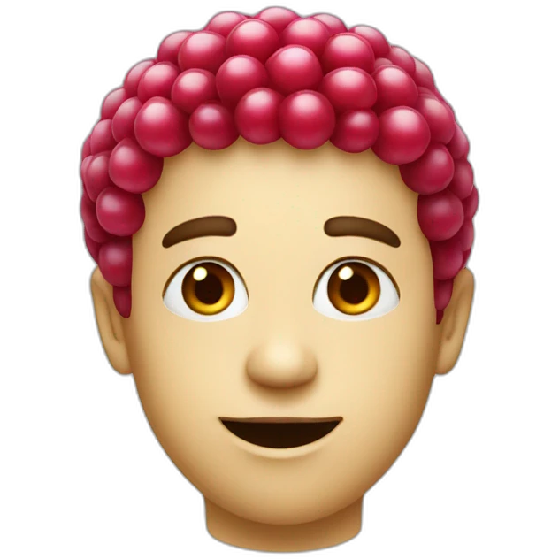Raspberry emoji