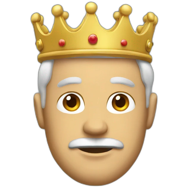 Editor king emoji