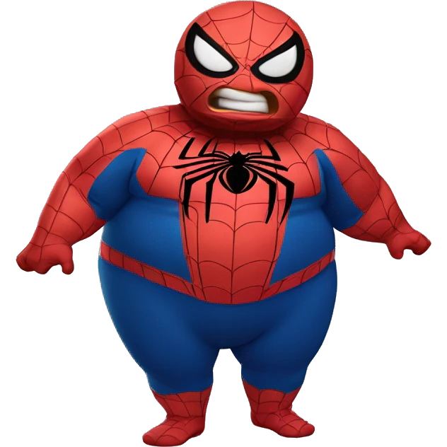 Fat Spider-Man  emoji