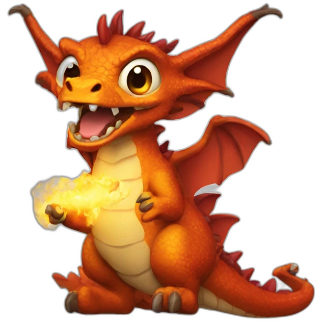 Dracofeu emoji