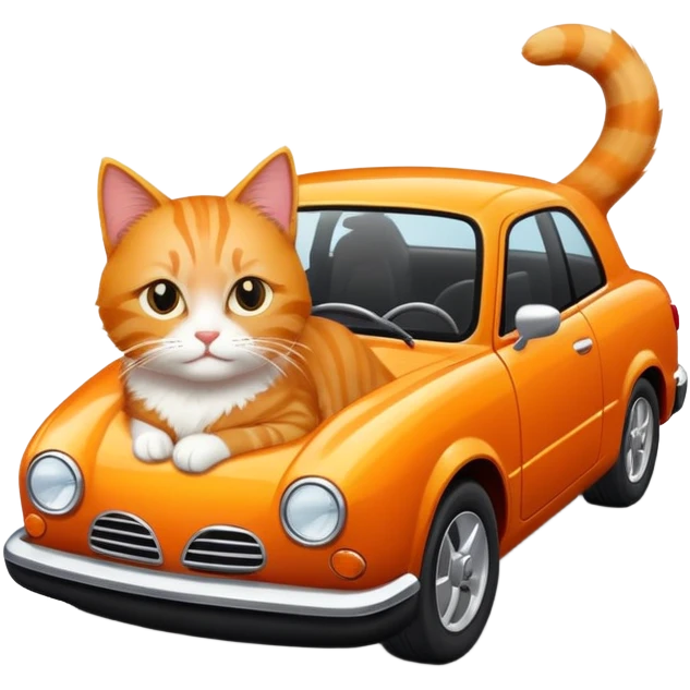 car cat emoji
