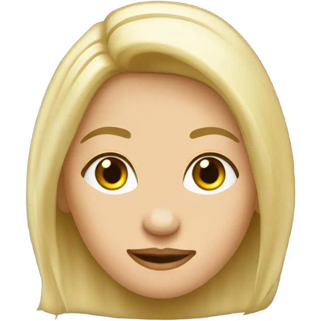 Девушка с короткими волосами темного цвета emoji