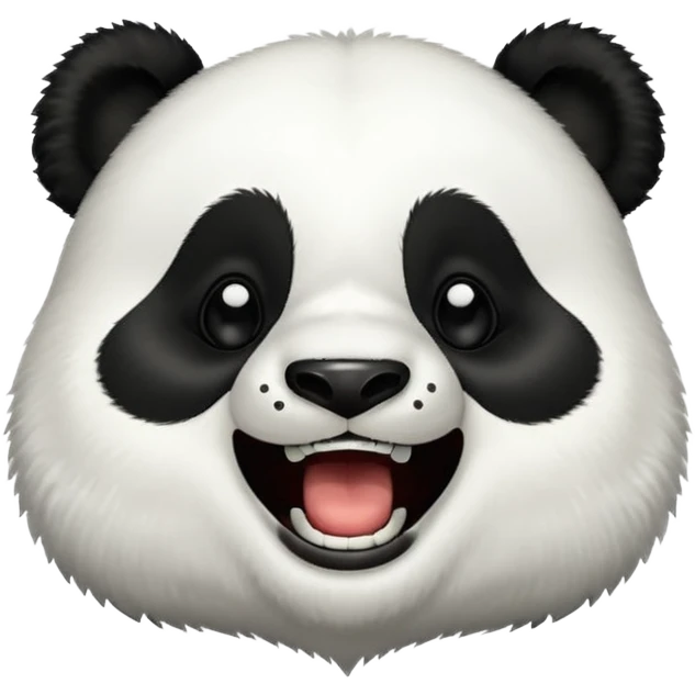 laughing panda emoji