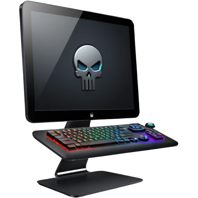 chiếc PC gaming  emoji
