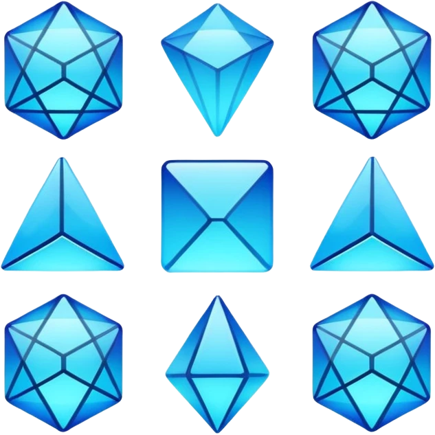 Future glassmorphism emoji