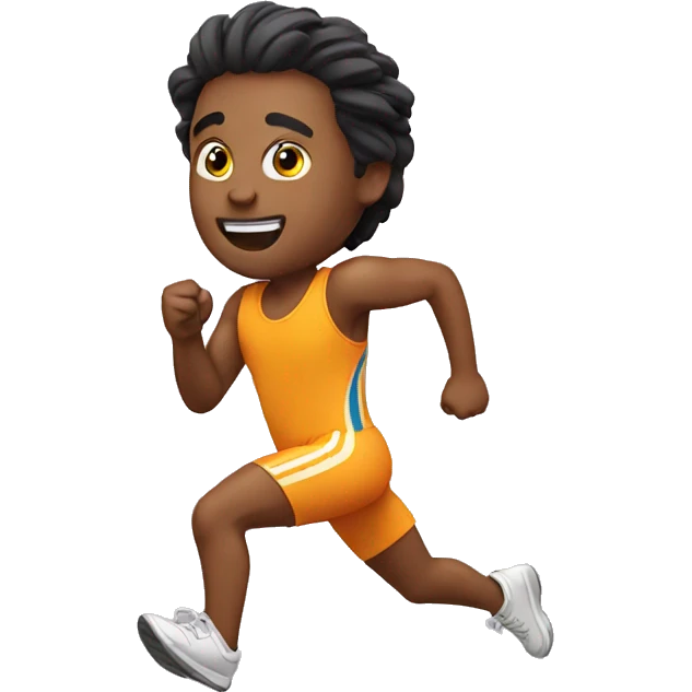 fast running emoji