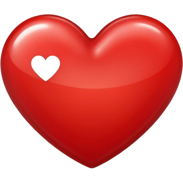 Retro heart emoji
